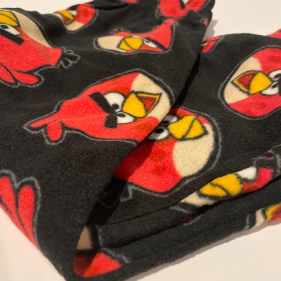 π Angry Birds π Size 4 Flame Resistant Pajama Top Lounge Pants PJ Set NEW π - Picture 7 of 9